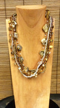 Load image into Gallery viewer, Sea Shell and Pearl Necklace - 4 Colors